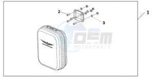 GL18009 France - (F / AB CMF NAV) drawing FAIRING POUCH