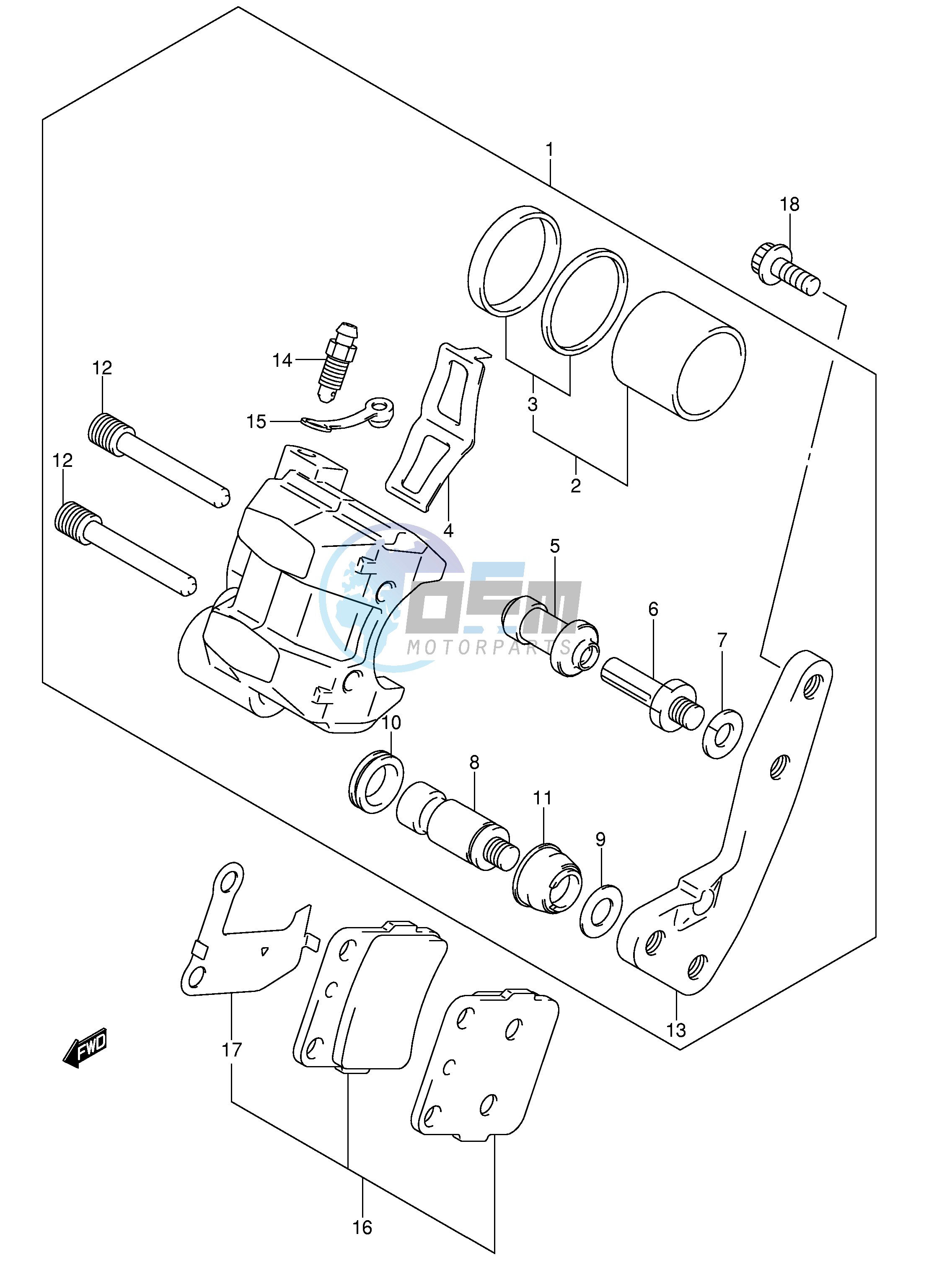 FRONT CALIPER