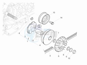 MP3 300 ie lt MP3 300 ie lt Sport drawing Driving pulley