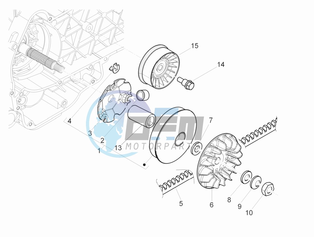 Driving pulley