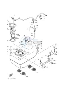 YXC700E VIKING VI EPS (2US9) drawing FUEL TANK