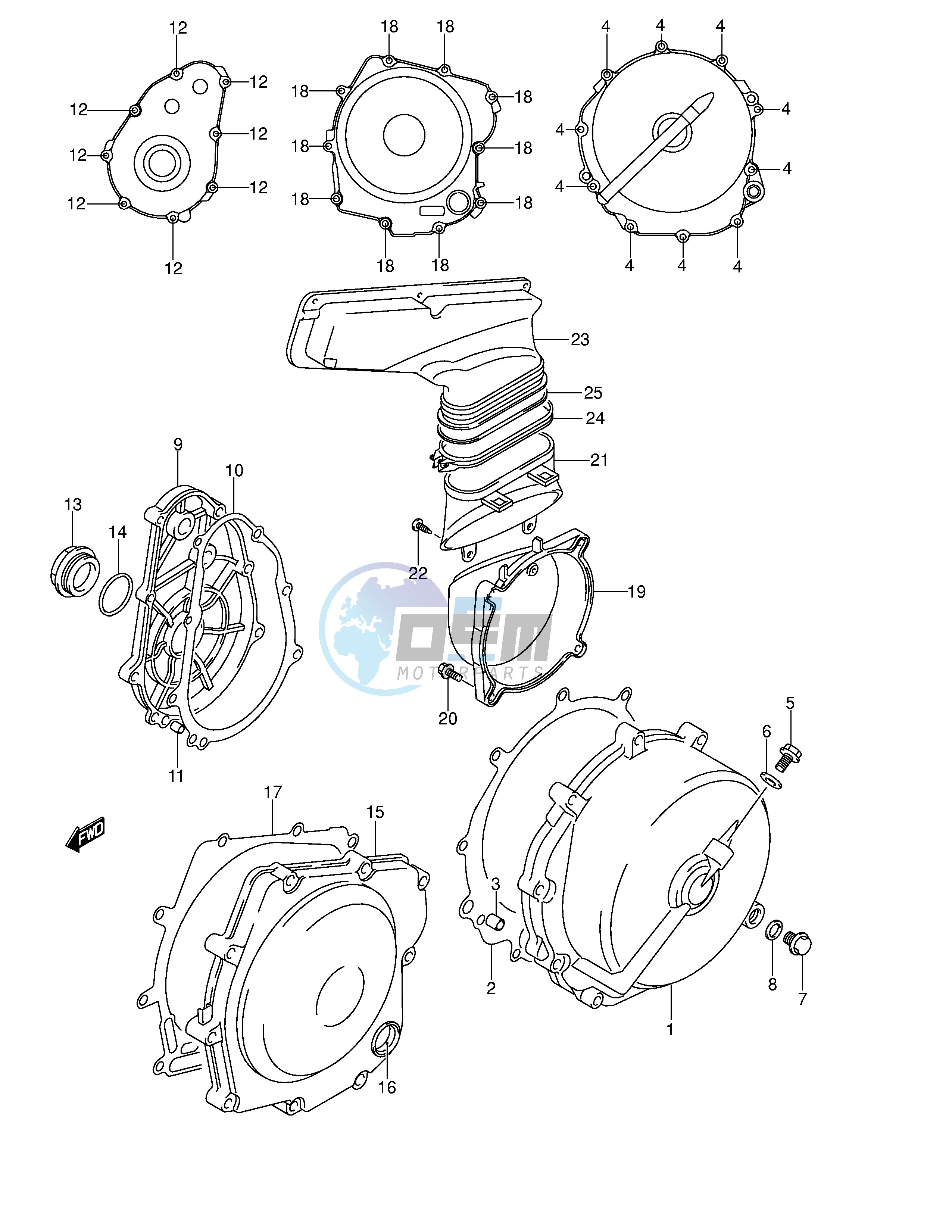 CRANKCASE COVER