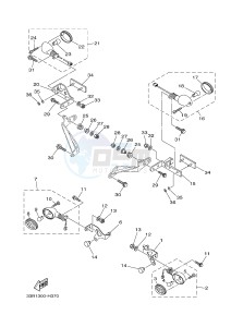 YFM250R RAPTOR 250 (33B8) drawing FLASHER LIGHT