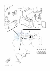 MT-125 ABS MT125-A (BR37) drawing ELECTRICAL 1