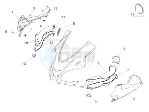 RSV4 1000 RR E4 ABS (NAFTA) drawing Duct