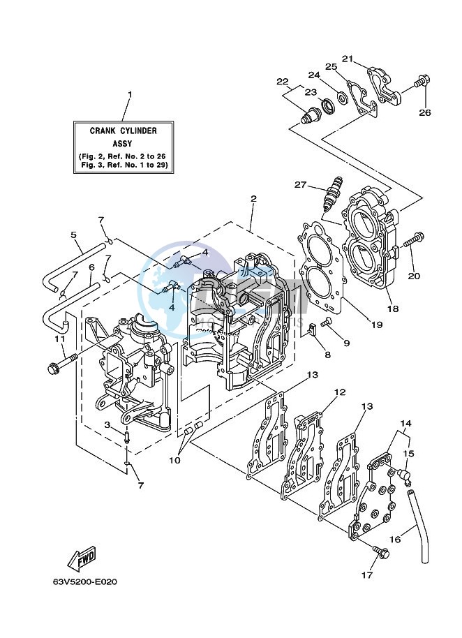 CYLINDER--CRANKCASE