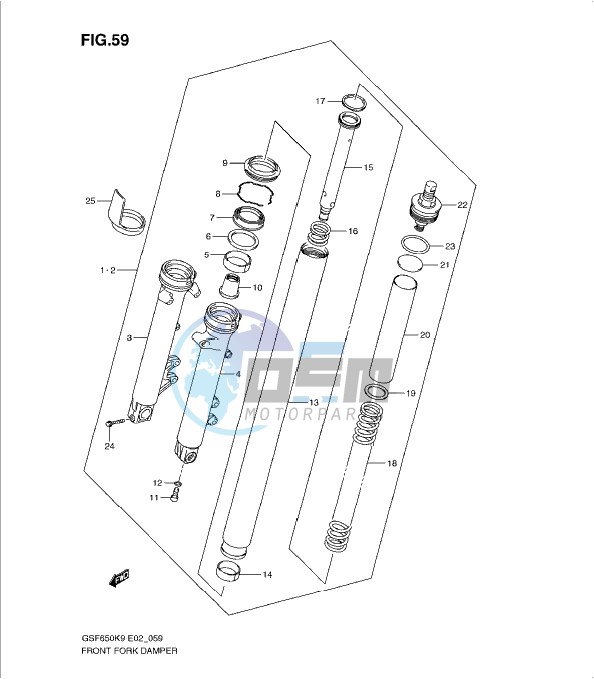 FRONT FORK DAMPER