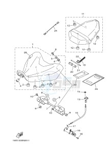 MT07 700 (1WS5) drawing SEAT