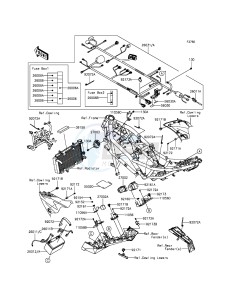 NINJA 250SL ABS BX250BGF XX (EU ME A(FRICA) drawing Chassis Electrical Equipment