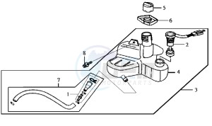 JET EURO 50 drawing OIL TANK