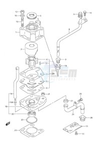 DF 9.9 drawing Water Pump