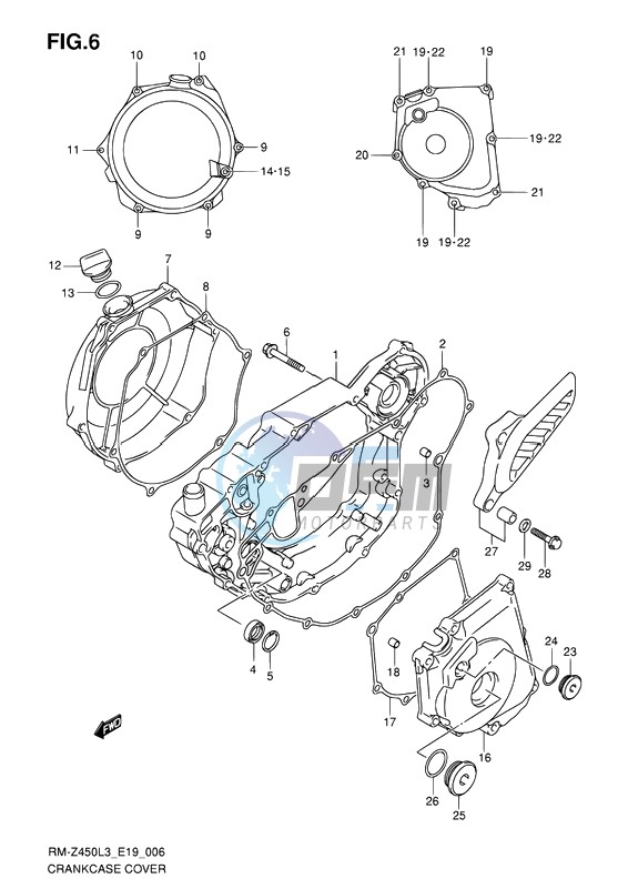 CRANKCASE COVER