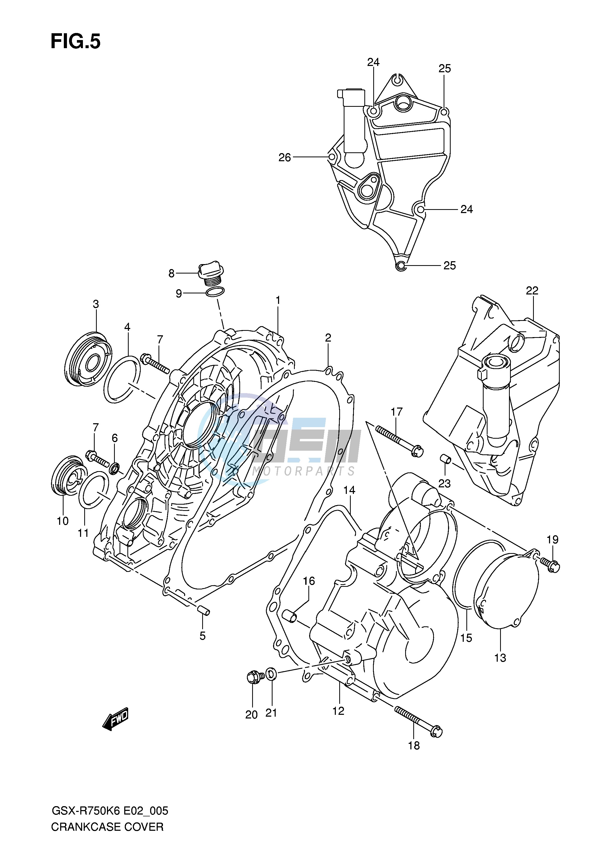 CRANKCASE COVER