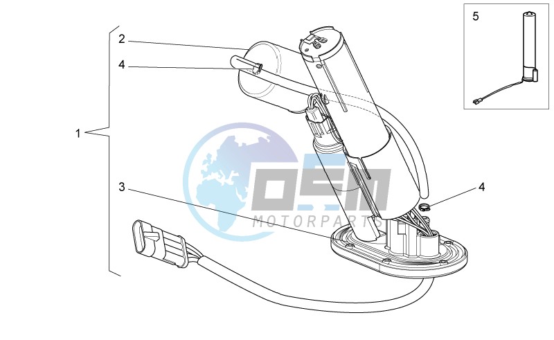 Internal fuel pump