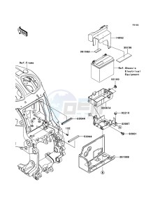 1400GTR_ABS ZG1400CBF FR GB XX (EU ME A(FRICA) drawing Battery Case