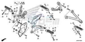 CBR1000RRG CBR1000 - Fireblade Europe Direct - (ED) drawing STEP