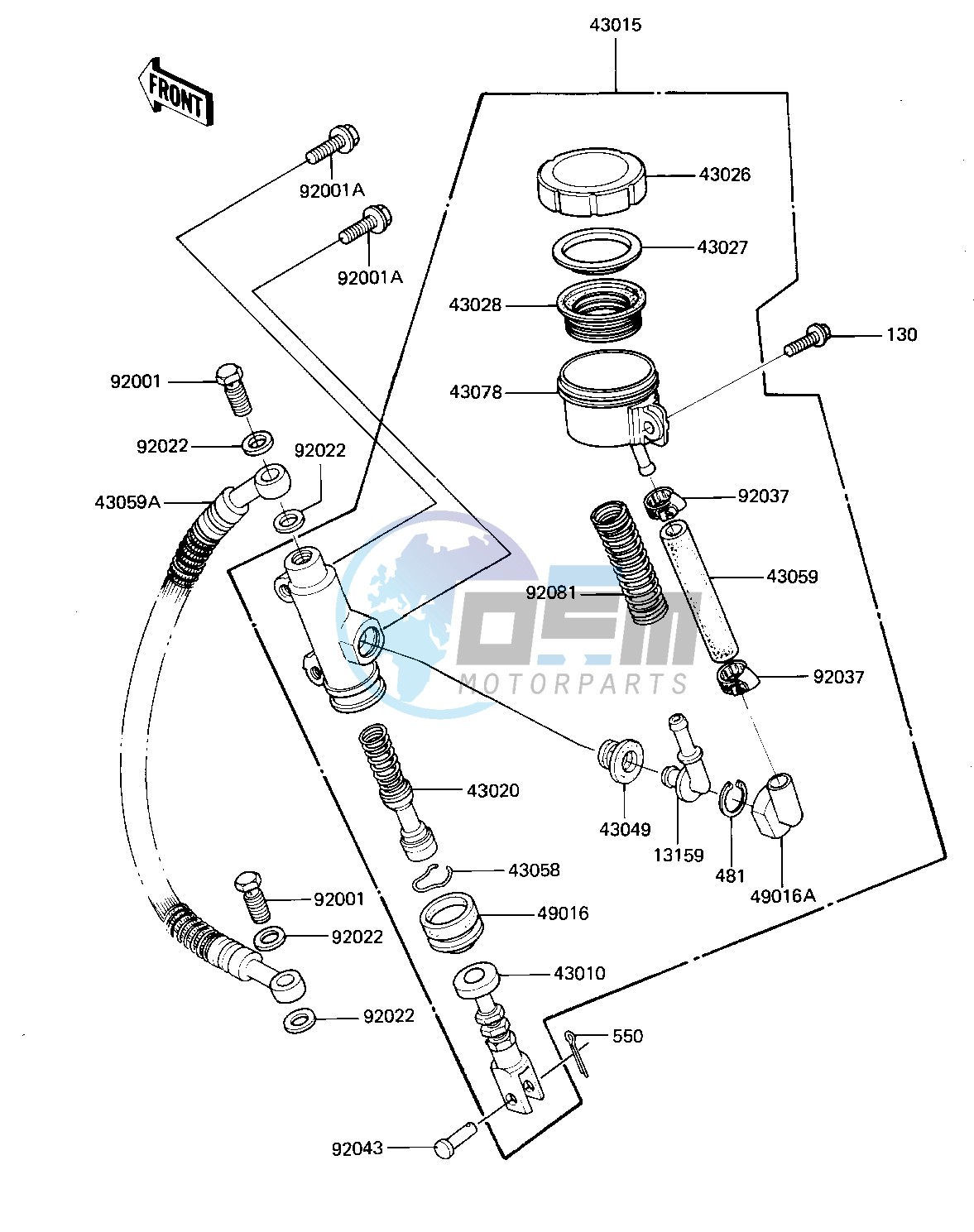 REAR MASTER CYLINDER