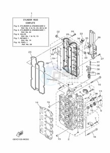 F115AETX drawing CYLINDER--CRANKCASE-2