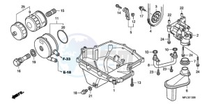 CBR1000RR9 France - (F / CMF MME TRI) drawing OIL PAN/OIL PUMP