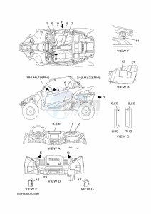 YXZ1000ETS YXZ1000ET (BAS5) drawing EMBLEM & LABEL 1