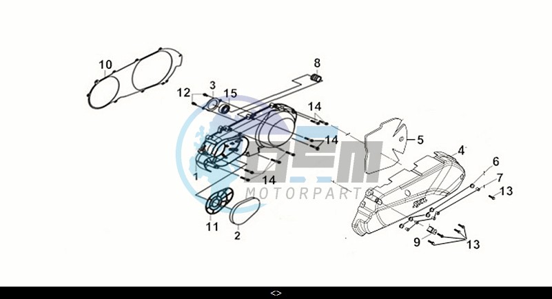 L CRANK CASE COVER