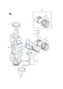 DF 140 drawing Crankshaft