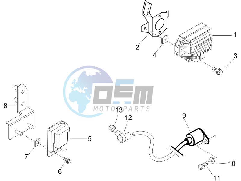 Voltage Regulators - Electronic Control Units (ecu) - H.T. Coil