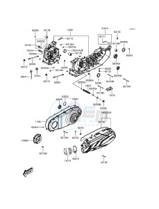 J300 ABS SC300BGFA XX (EU ME A(FRICA) drawing Crankcase