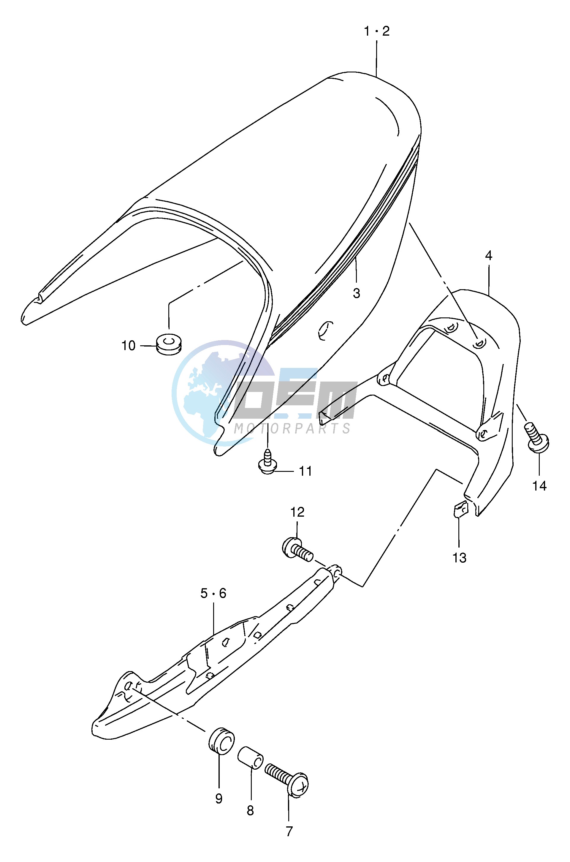 SEAT TAIL COVER