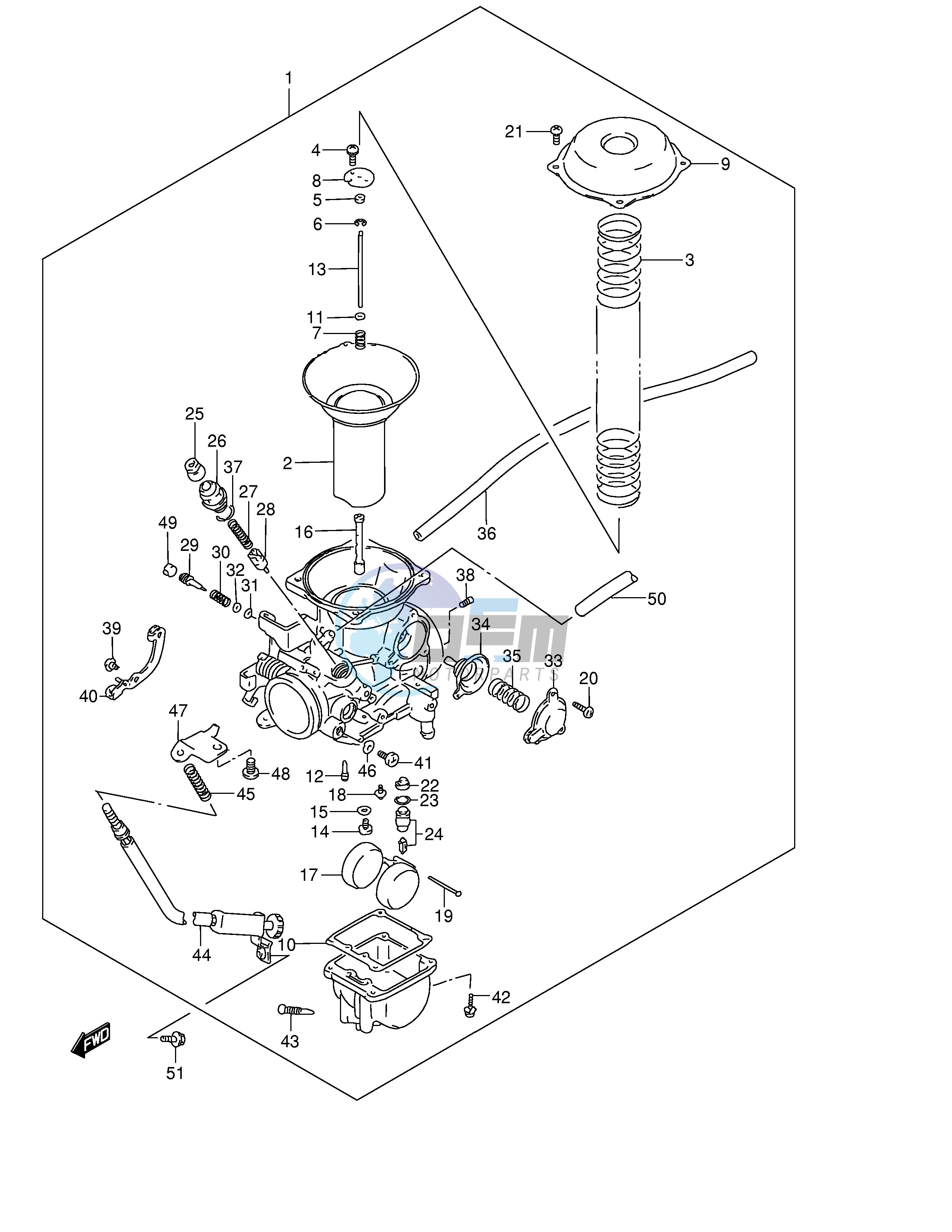 REAR CARBURETOR