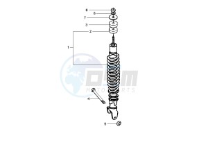 Fly 4T 50 drawing Rear Damper