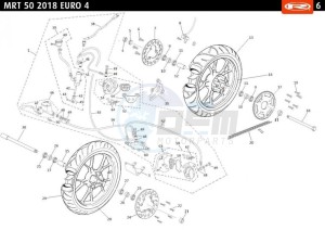 MRT-50-E4-SM-SUIZA-ORANGE drawing WHEELS - BRAKES