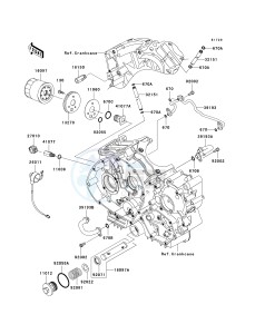 VN 900 D[VULCAN 900 CLASSIC LT] (6F-9F) D9F drawing OIL FILTER