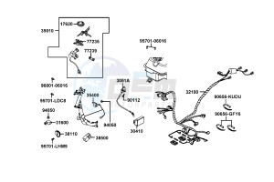 AGILITY CARRY 50cc drawing Wire Harness