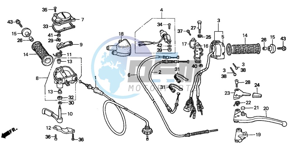 HANDLE LEVER/SWITCH/ CABLE