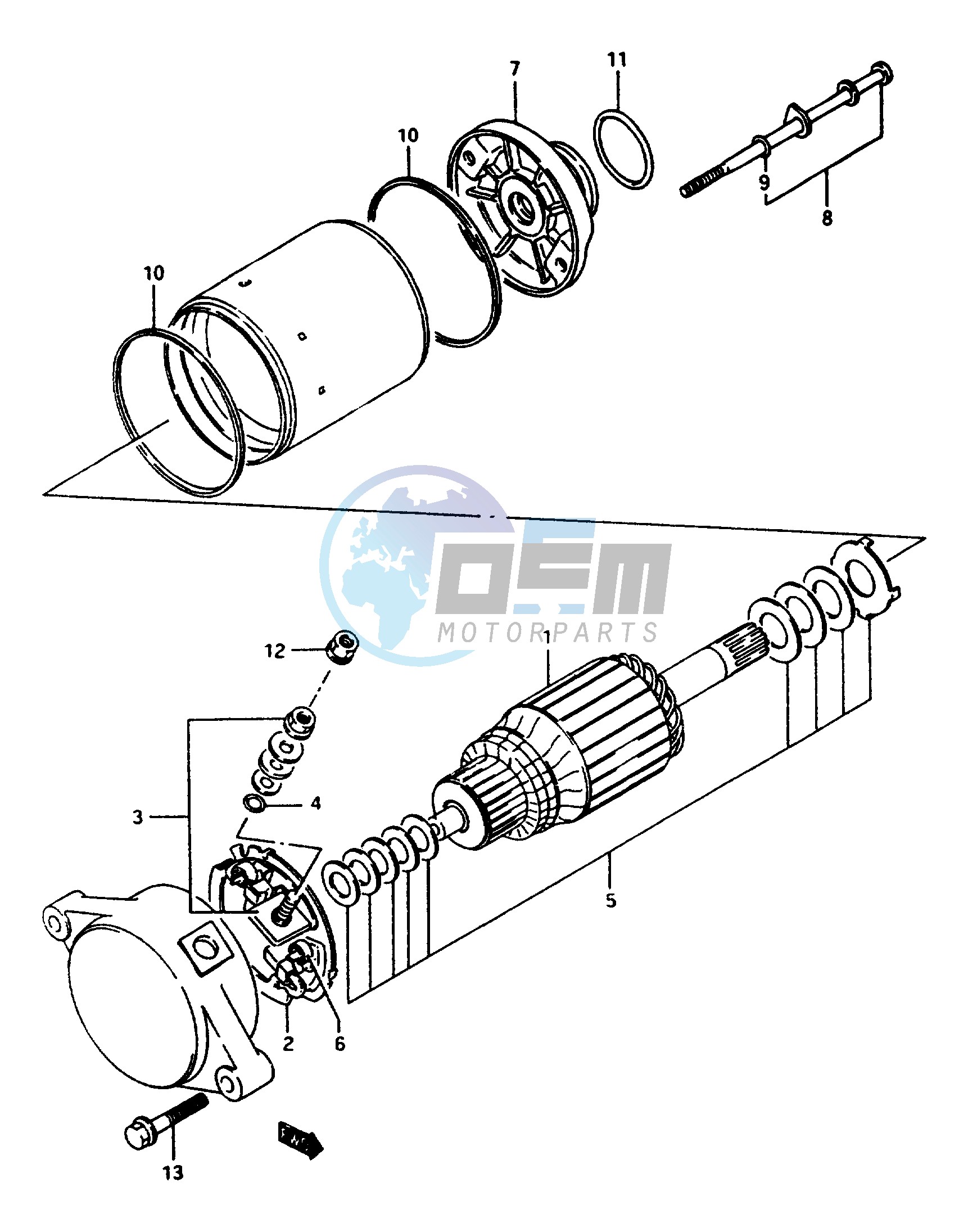 STARTING MOTOR