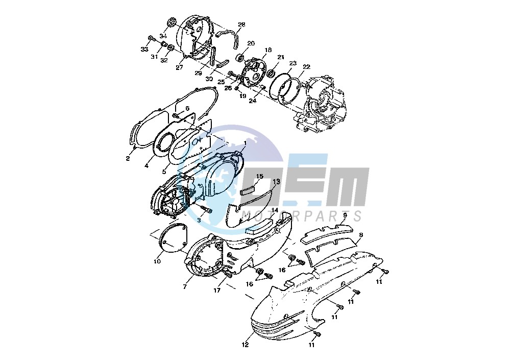 CRANKCASE COVER