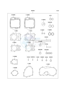 VN 800 B [VULCAN 800 CLASSIC] (B10) B10 drawing GASKET KIT