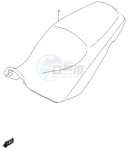 DL650 drawing OPTIONAL (HIGH SEAT)