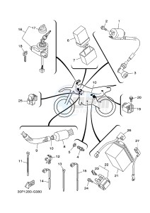 TT-R125 TT-R125LWE (2PT9) drawing ELECTRICAL 1