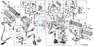 GL18009 UK - (E / AB MKH NAV) drawing HANDLE SWITCH