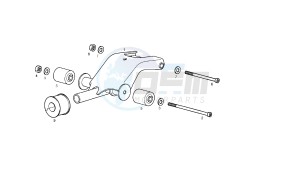 GP1 OPEN - 50 CC VTHPR1B1A EU2 drawing BRACKET ENGINE MOUNT