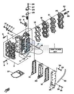 30D drawing CYLINDER--CRANKCASE