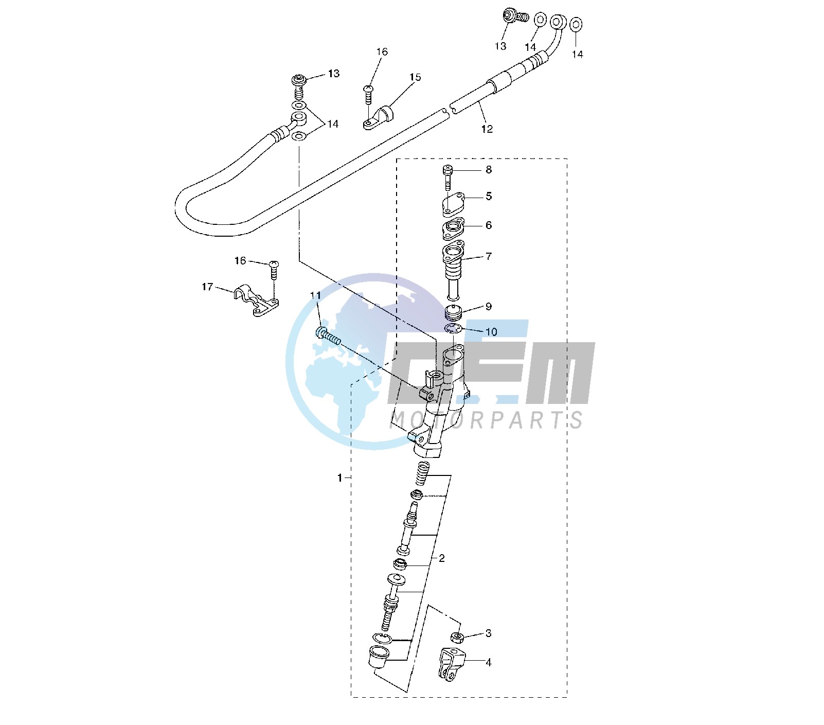 REAR MASTER CYLINDER