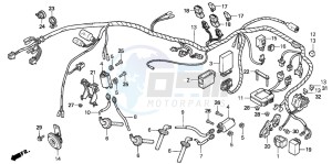 VF750C2 drawing WIRE HARNESS