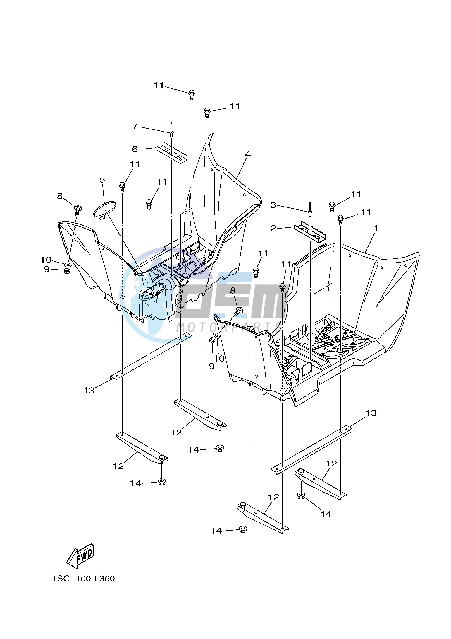 STAND & FOOTREST