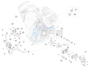 Audace 1400 USA-CND 1380 drawing Secondary air