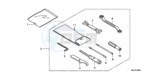 FJS400D9 F / CMF 2F drawing TOOLS