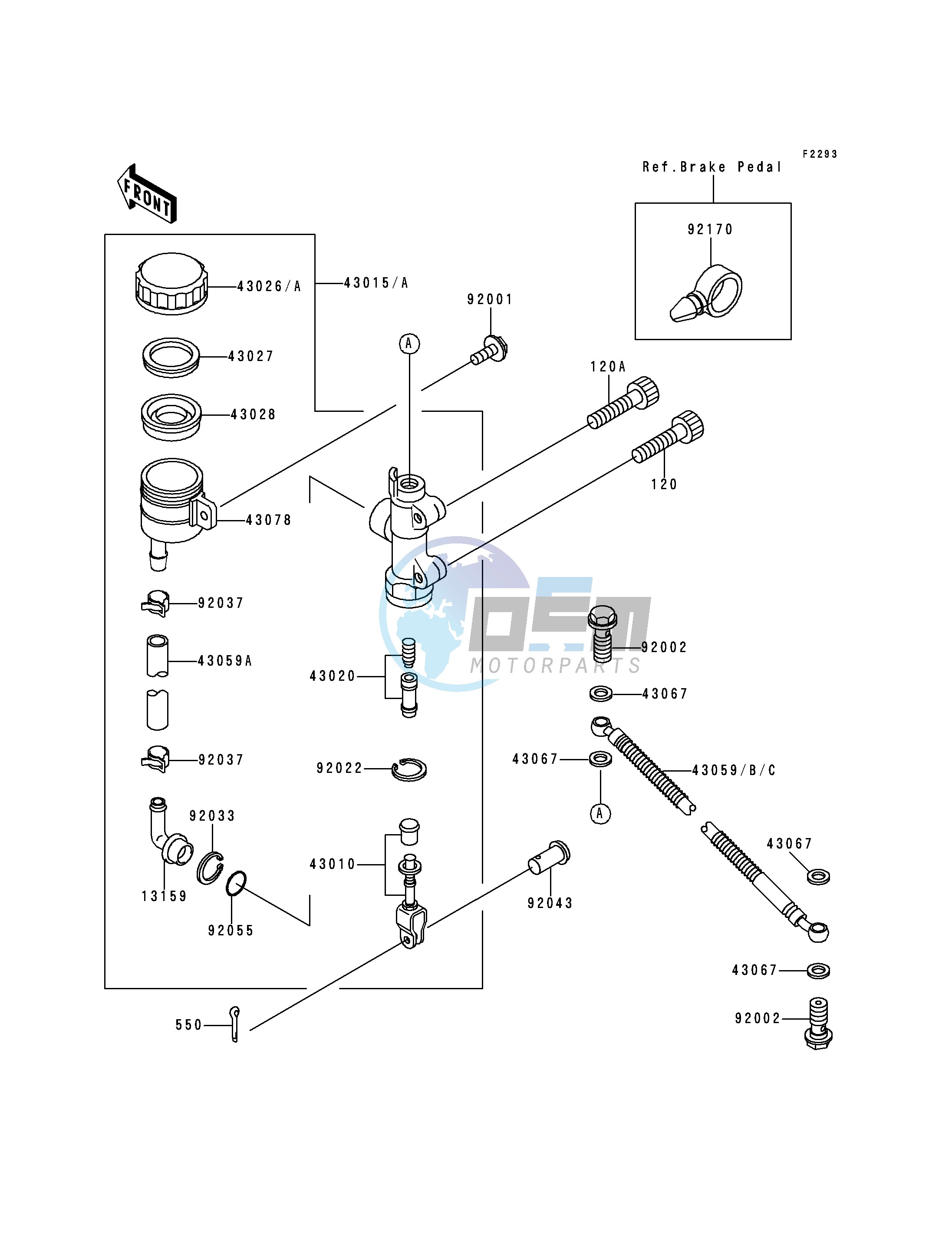 REAR MASTER CYLINDER