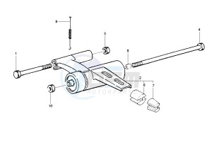 LIBERTY 4T 50 drawing Swinging arm